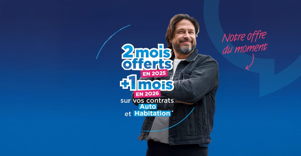 Roulez et habitez sereinement avec 3 mois offerts